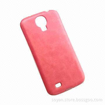 Soft PU Leather IMD Phone Case for Samsung Galaxy S4, New Launched 2014
